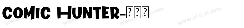 Comic Hunter字体转换